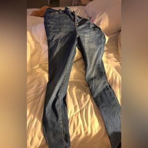 American Eagle Blue Jeggings